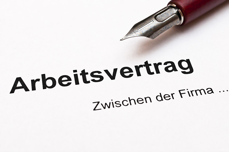 Arbeitsvertrag