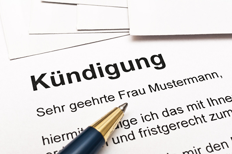 Kündigung